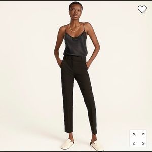J. Crew High-Rise Cameron Pants in Black, Size 8